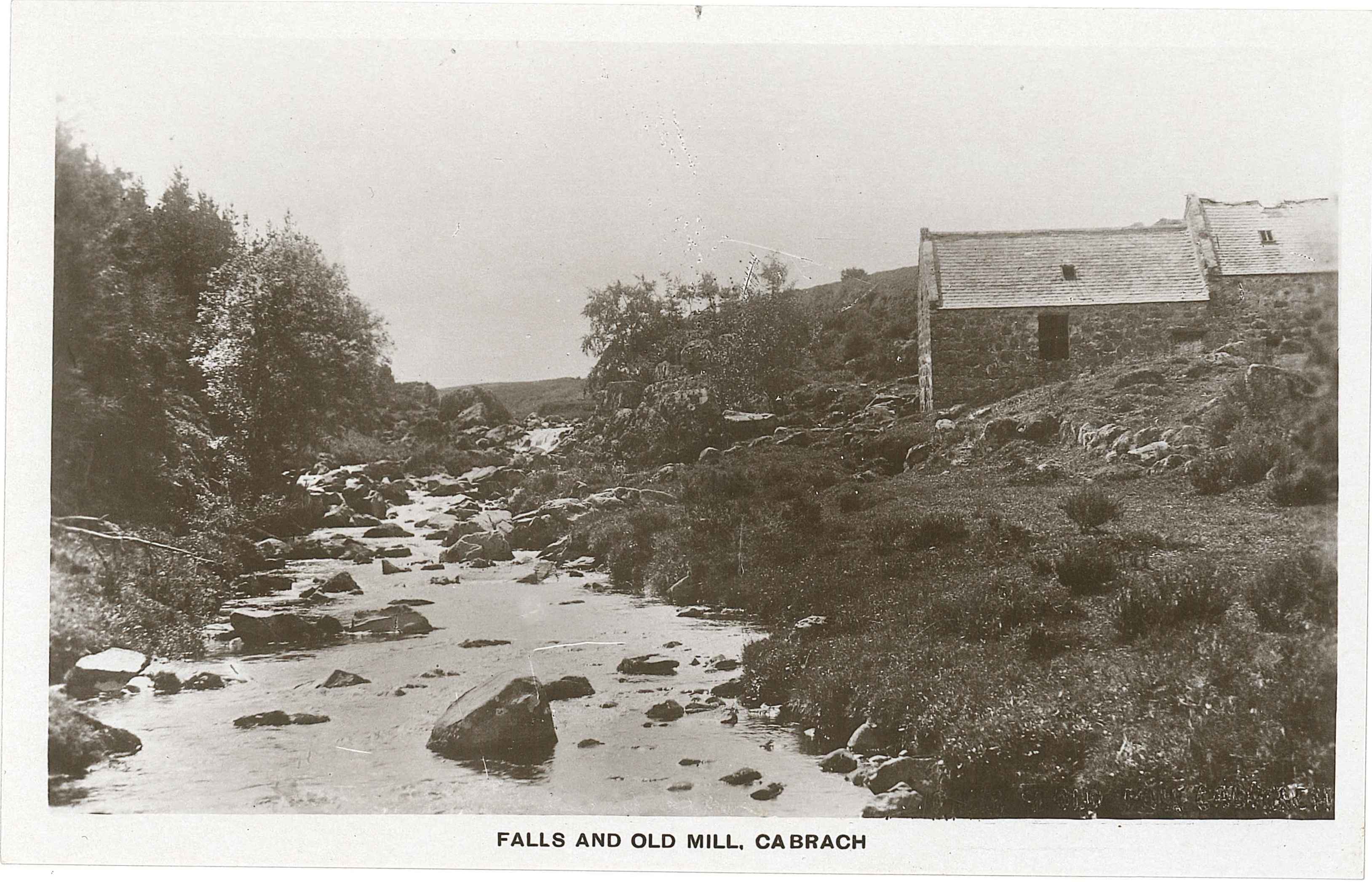 Picture of Falls And Old Mill, Deveron, Upper Cabrach