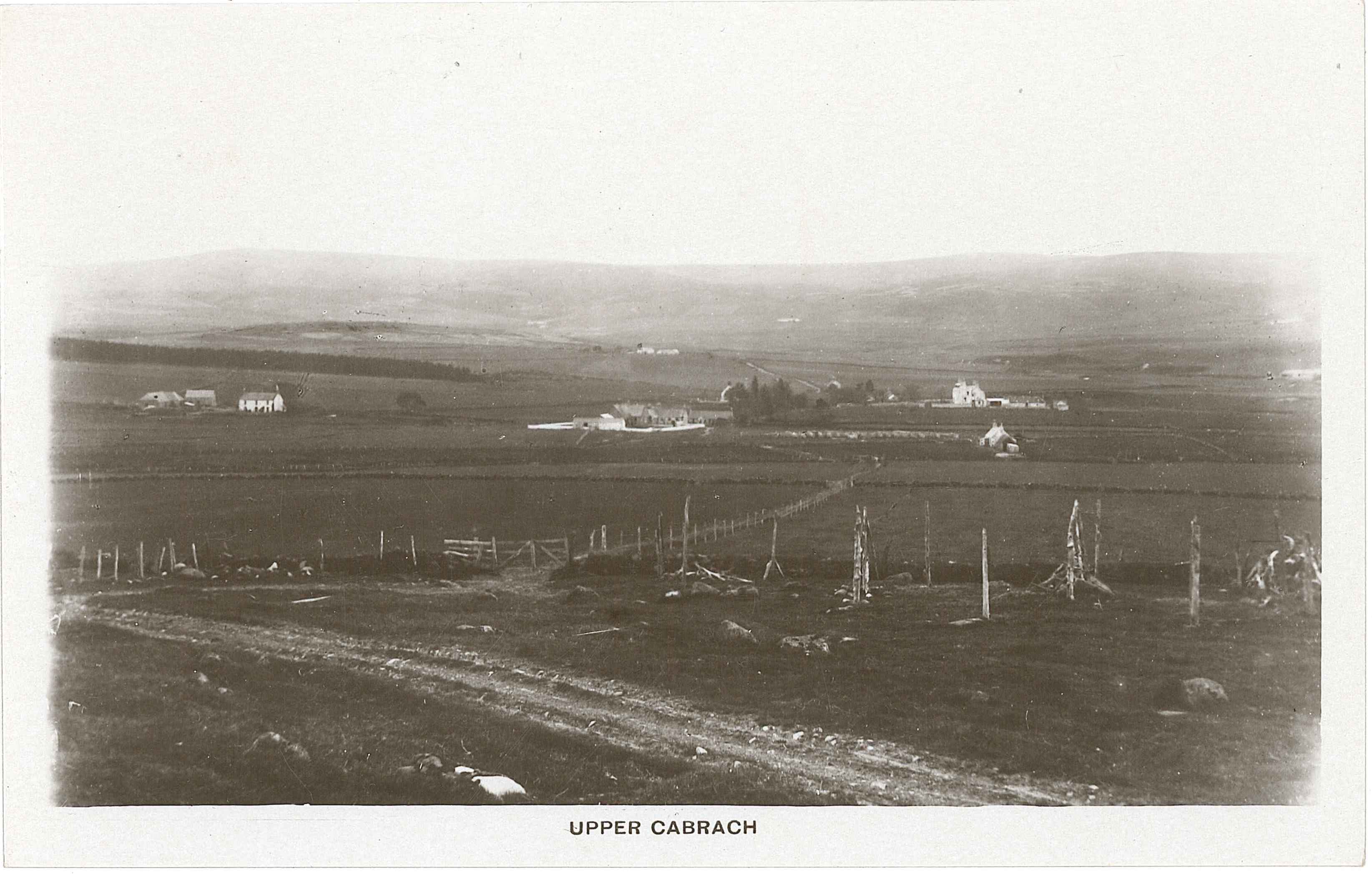 Postcard of Upper Cabrach.