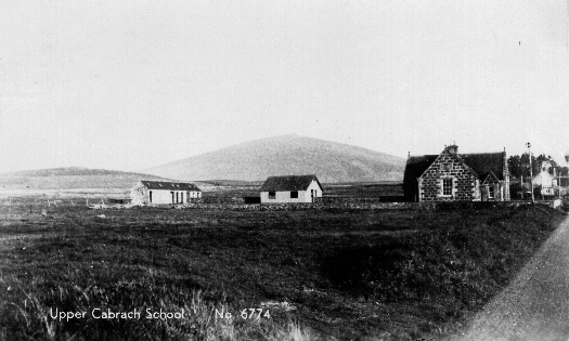 Postcard of Old School, Upper Cabrach.